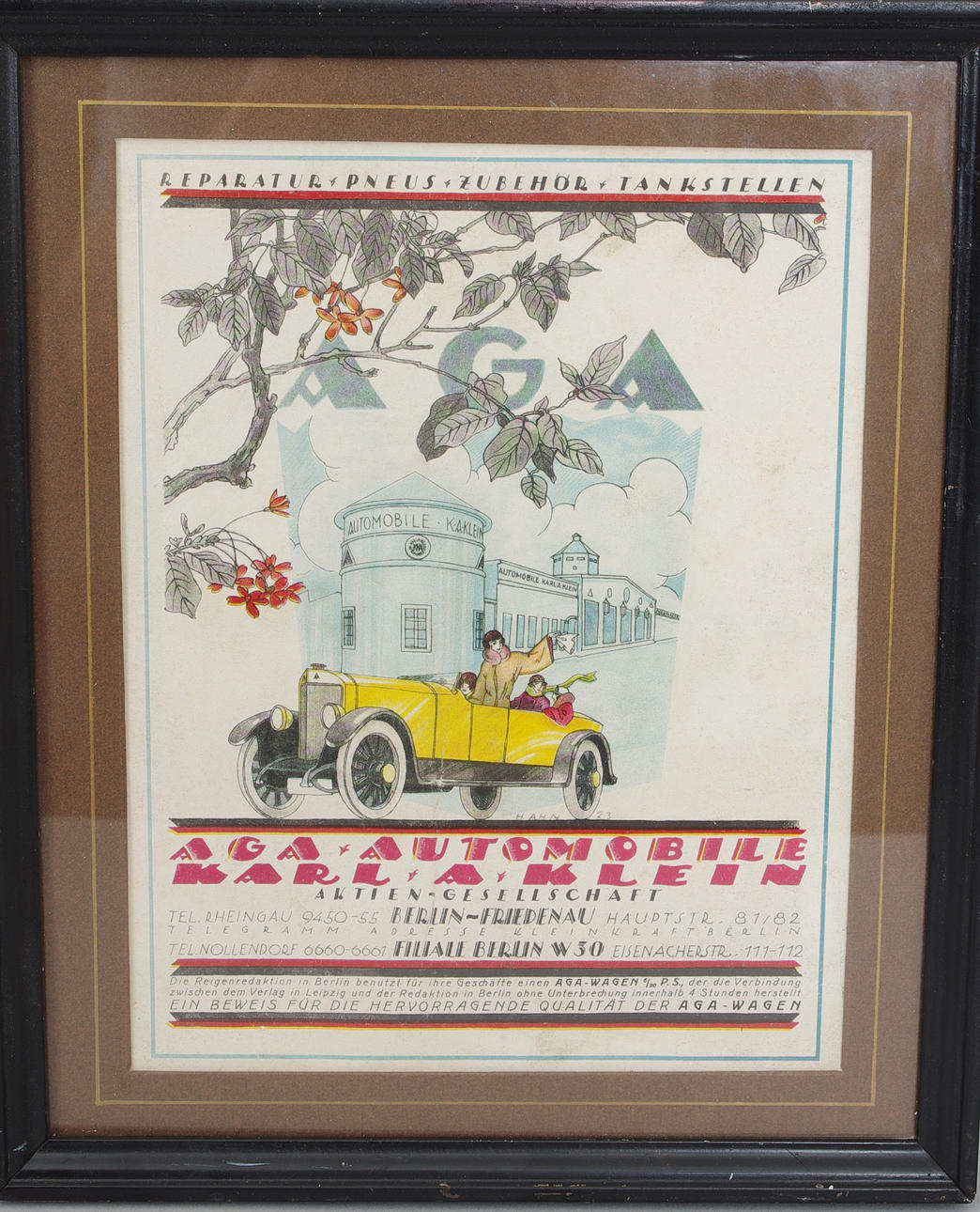 Billboard, "Aga", print.