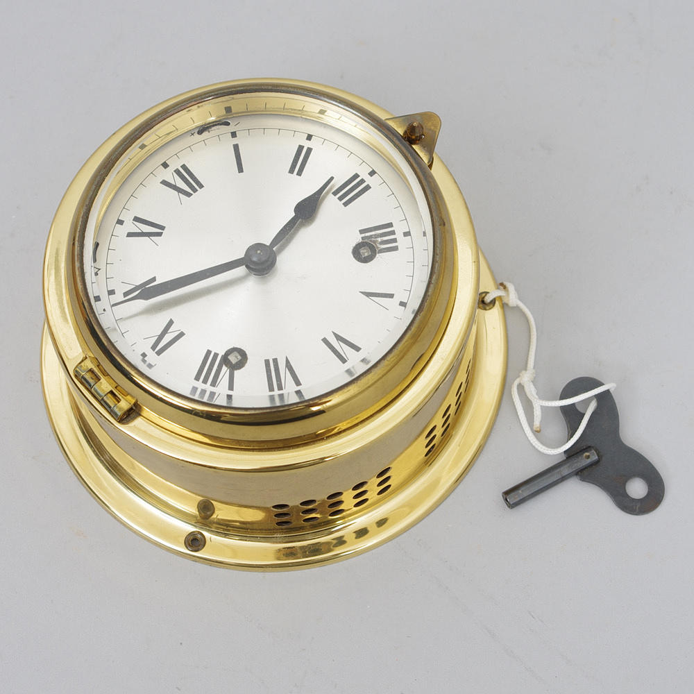 SKEPPSKLOCKA, mässing, Tyskland.