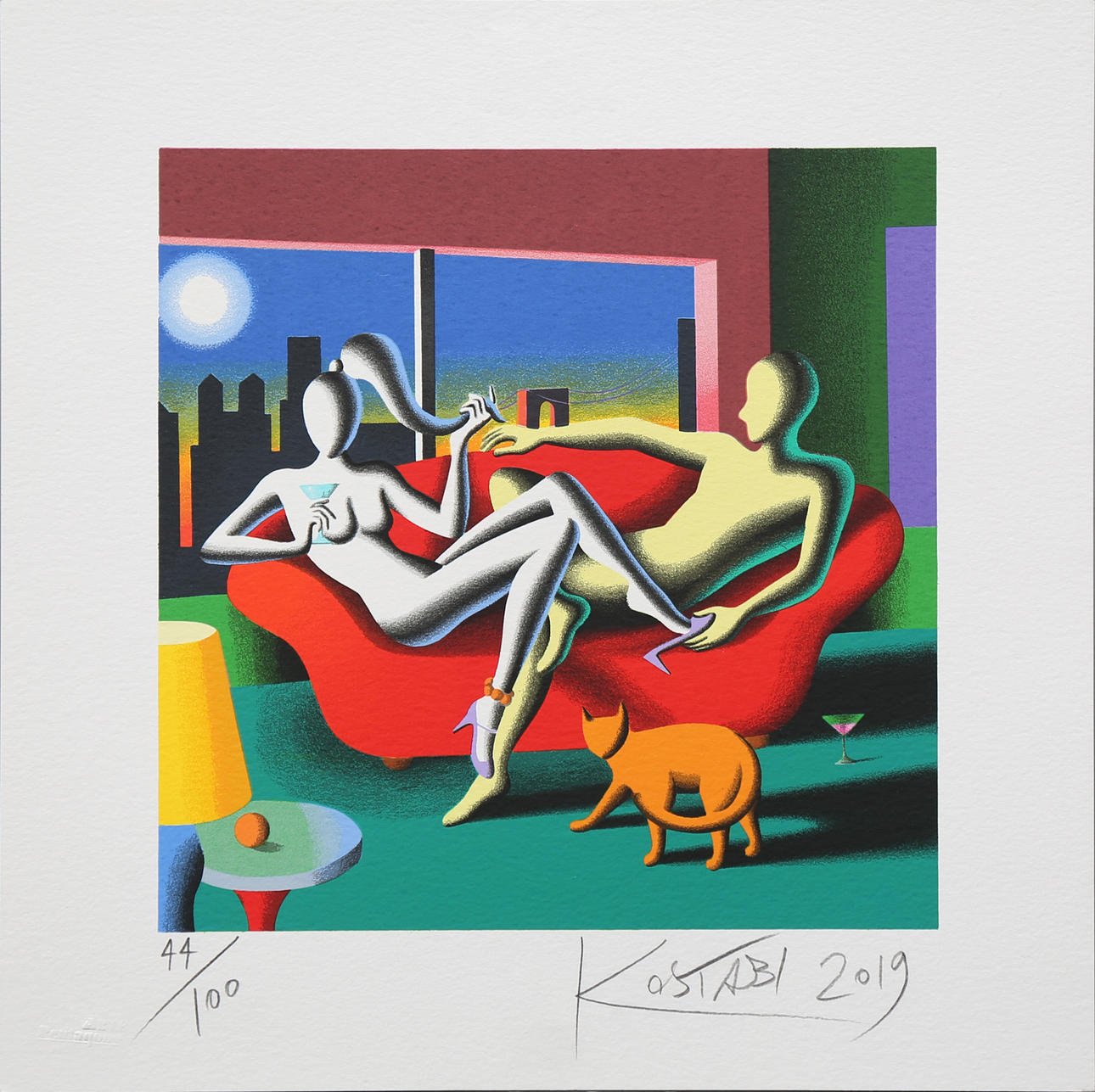 MARK KOSTABI. "Date night".