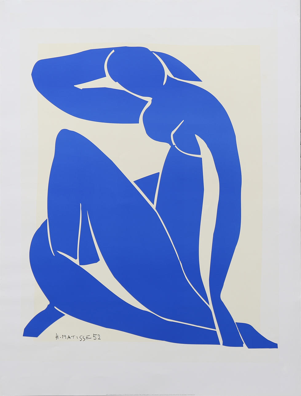 HENRI MATISSE. EFTER. Nu Bleu.