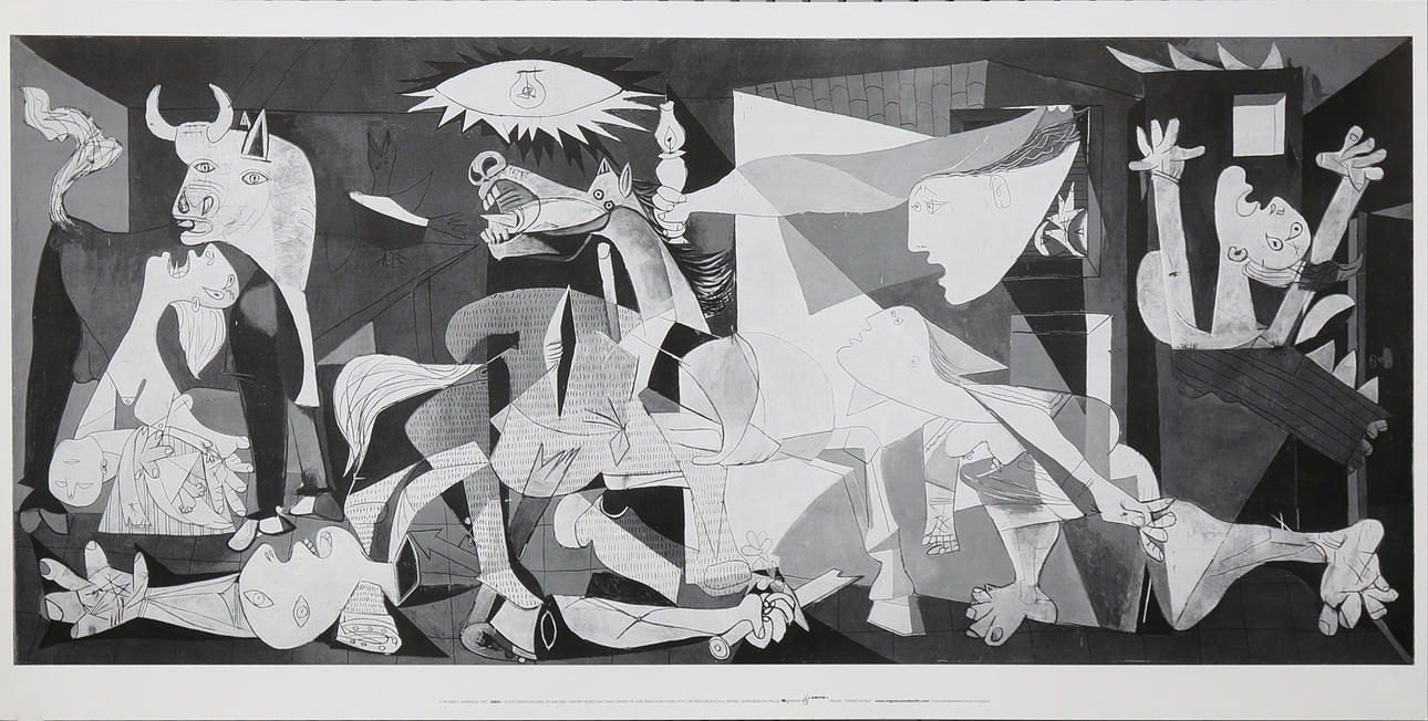 AFTER PABLO PICASSO. "Guernica".