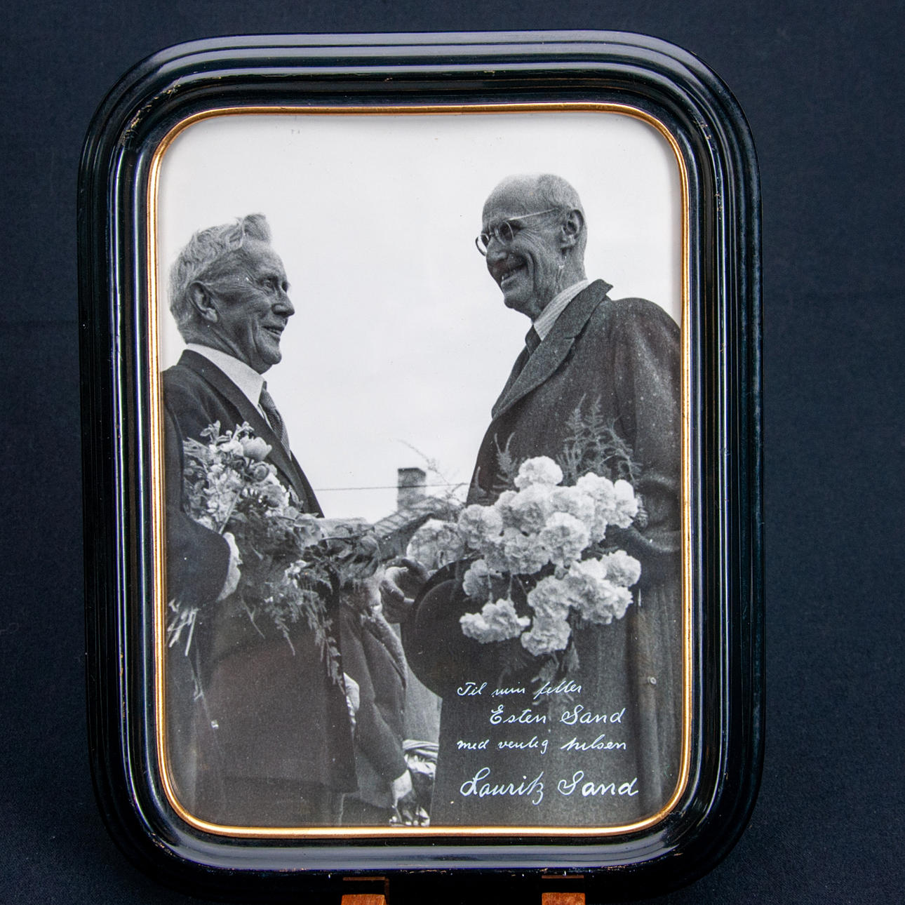 AUTOGRAPH WWII - Lauritz Sand 1879-1956.