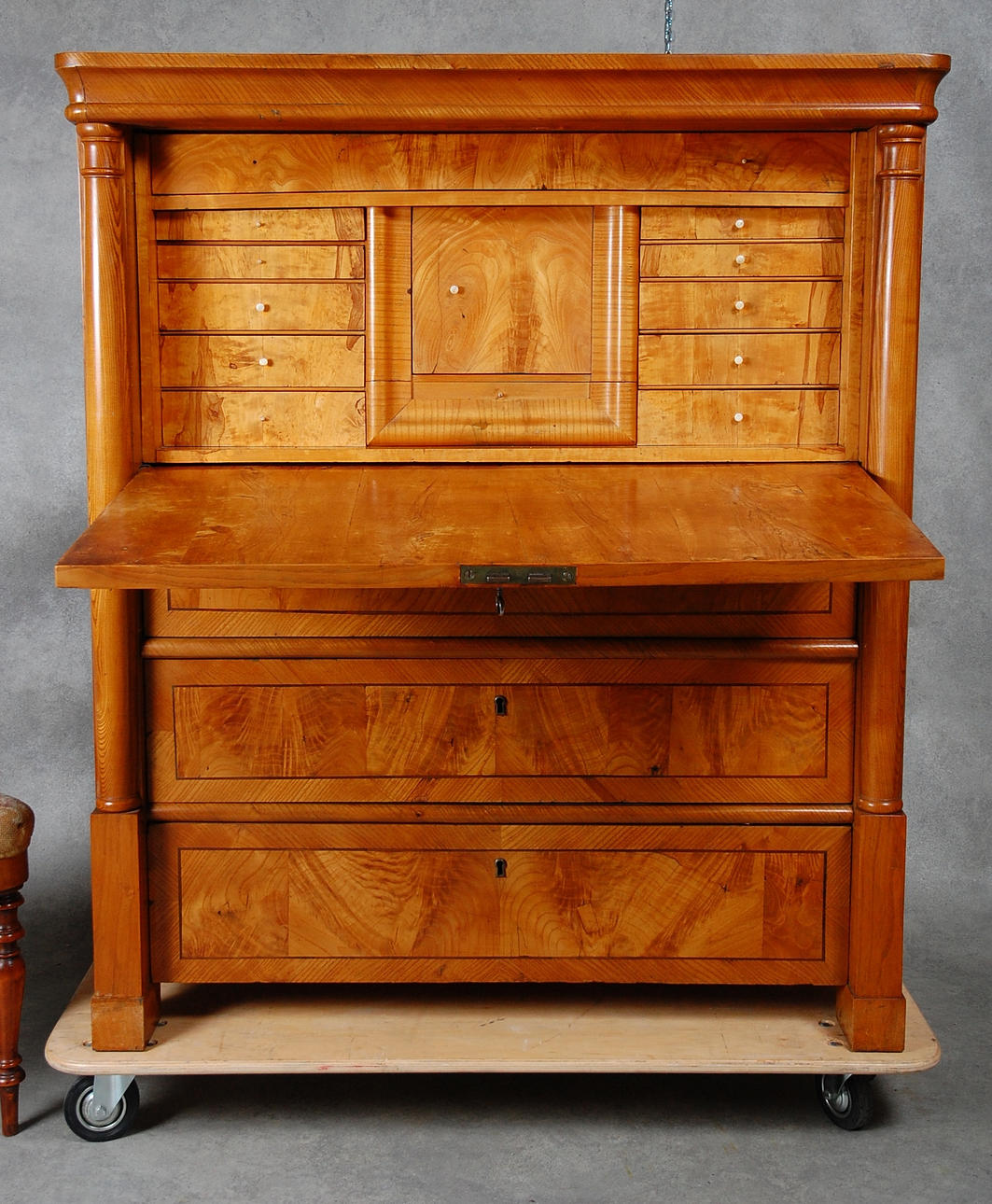 CHIFFONJE, STOL, empire, 1800-talets första hälft.