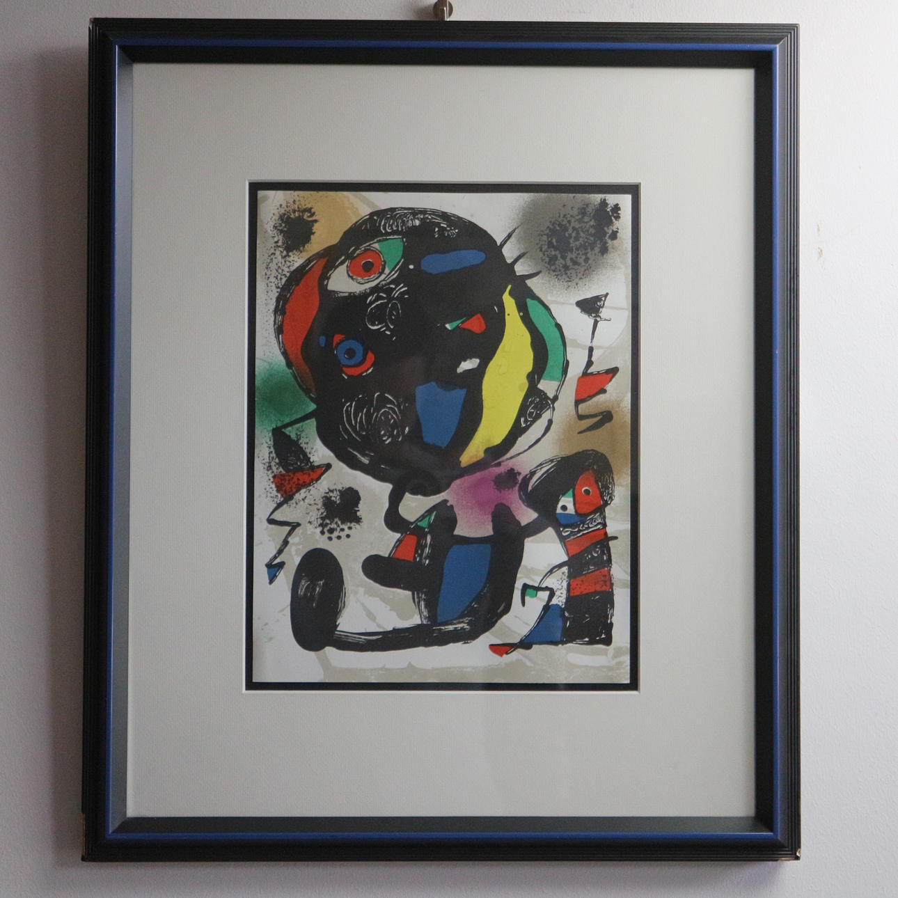 JOAN MIRÓ. "ORIGINAL V" LITHOGRAPHY.