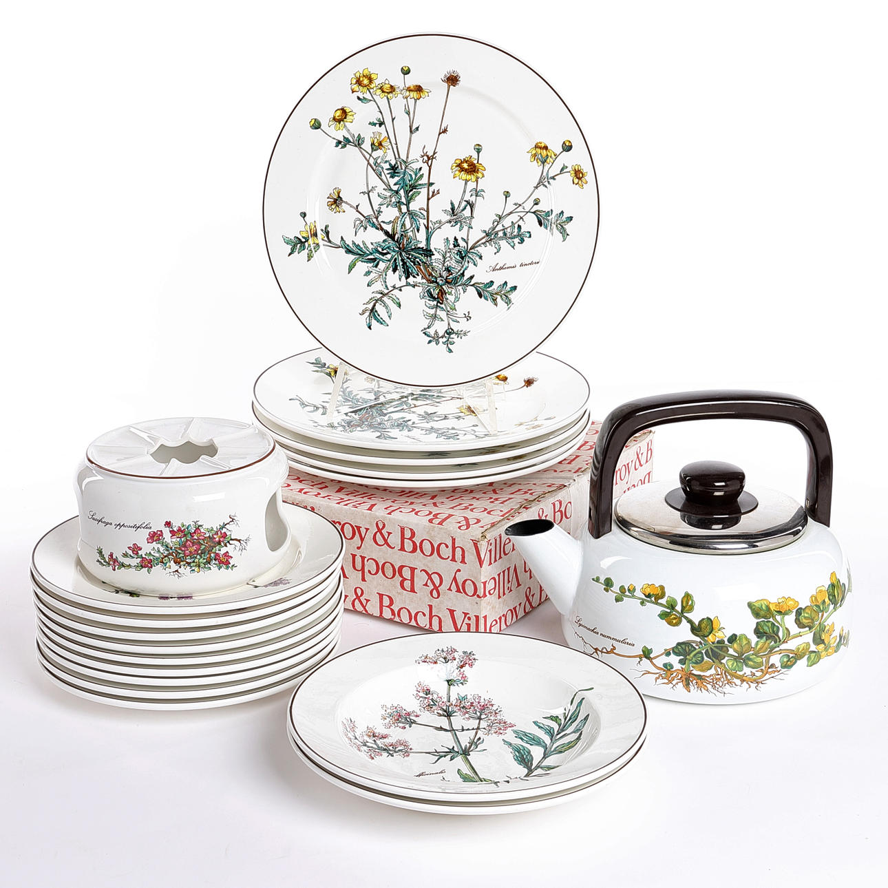 VILLEROY & BOCH. "Botanica", 24 Teile.