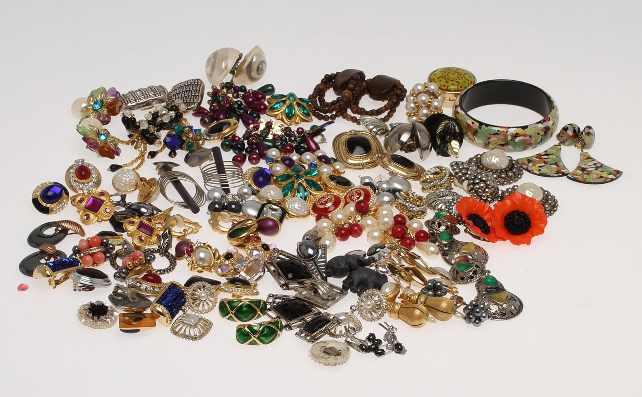 ÖRONCLIPS, bijouterier, 1900-tal.