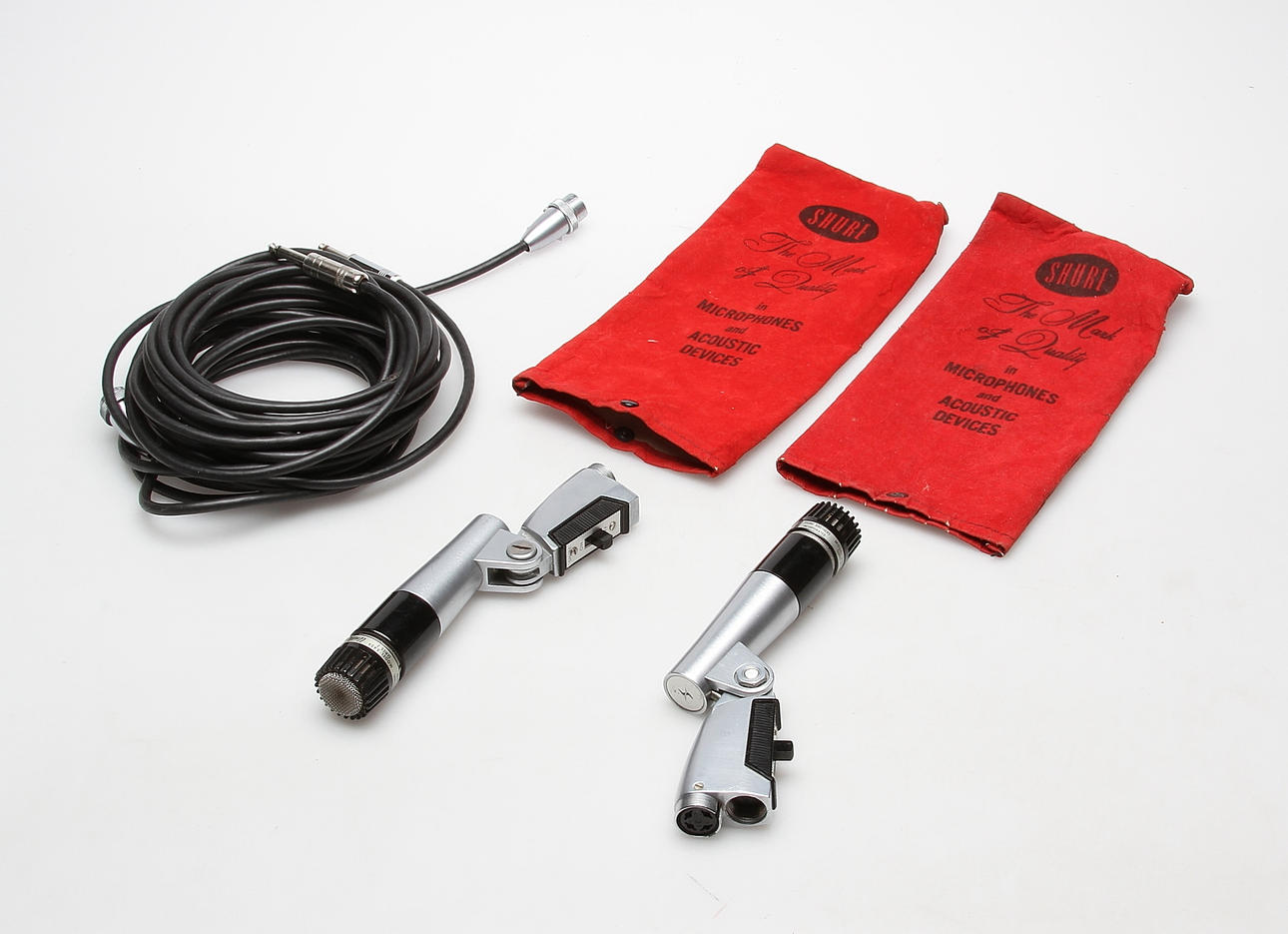 MIKROFONER, 2 st, Shure Modell 545S Unidyne III.