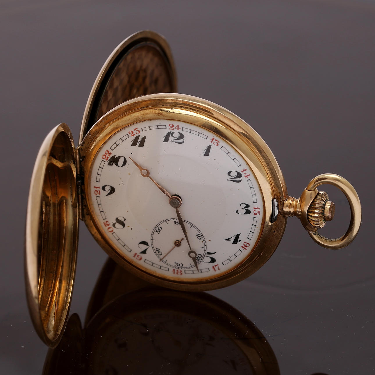 SAVONETT, 14 Karat Gold, 81,8 Gramm.