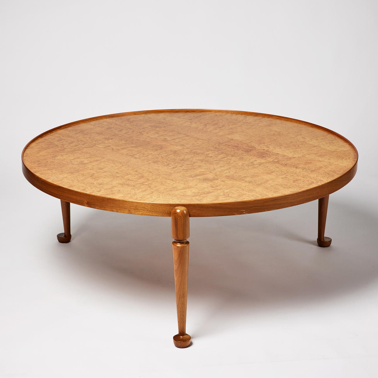 JOSEF FRANK. A coffee table, Svenskt Tenn model number 2139, walnut, root veneered board.