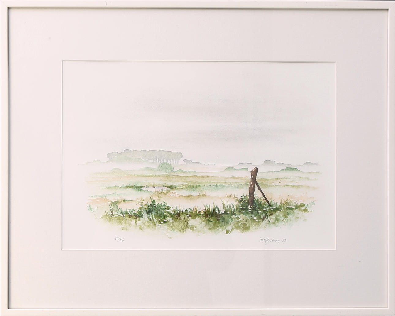 LOTTA BACKMAN. Litografi, signerad och numrerad 160/300.