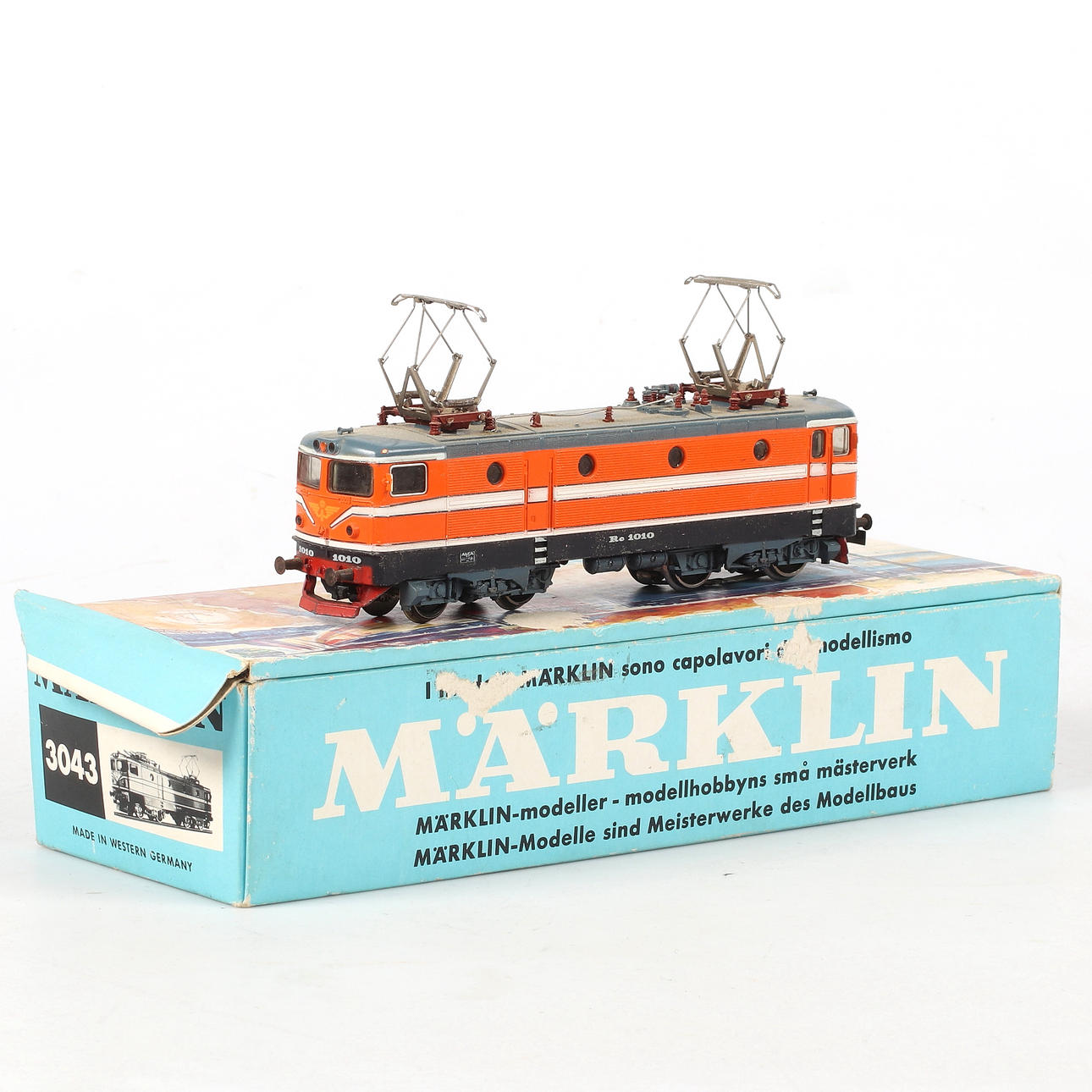 MODEL TRAIN MÄRKLIN RC 1010, 3043 in original box.