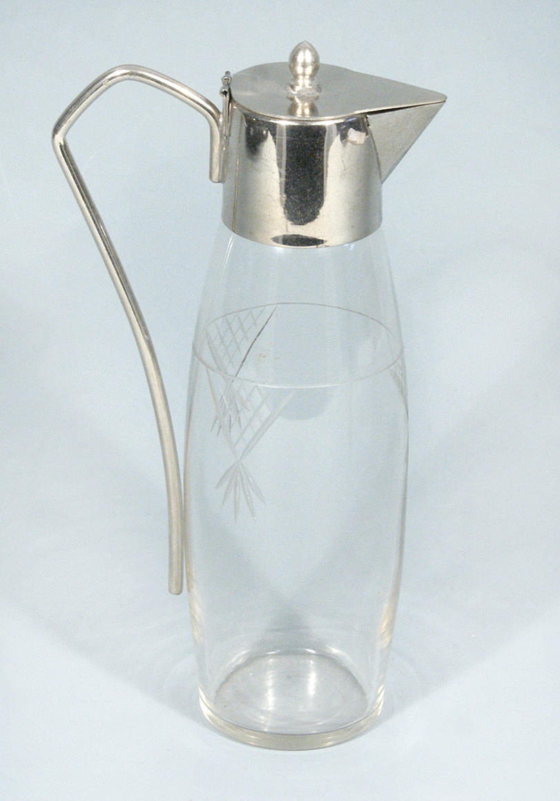 KLAR GLASKARAFF, Art Nouveau, 1. 1900-talets första hälft.