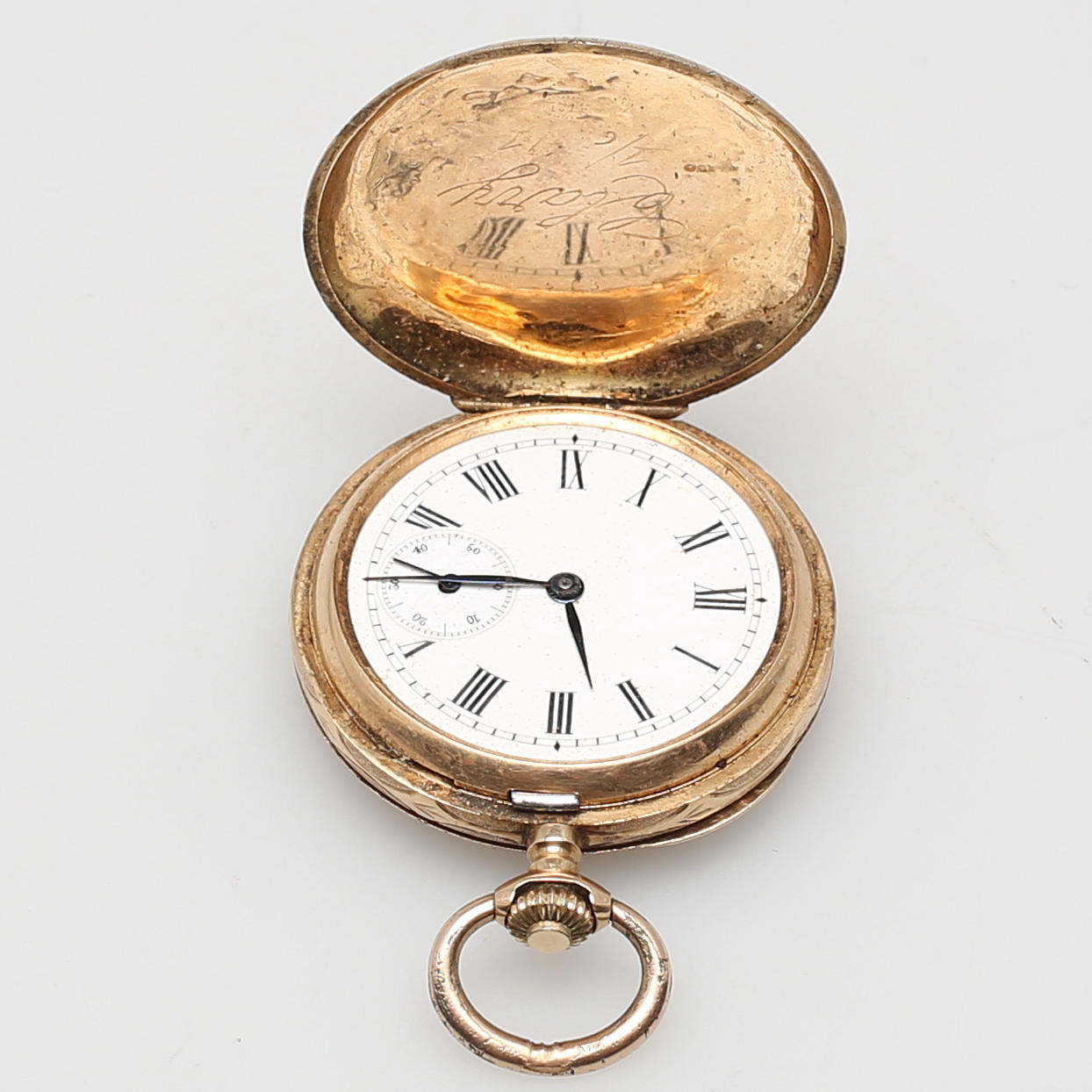 DAMFICKUR i 14K. Totalvikt 32,7 gram.