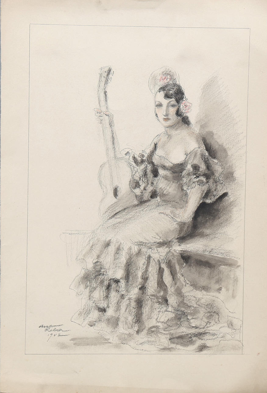 ANTONI RIBA. Flamenca.