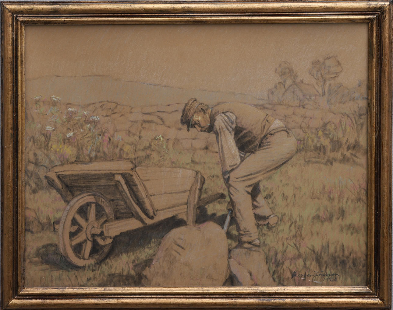 THEODOR JÖNSSON. STEINBRUCHBAUER.