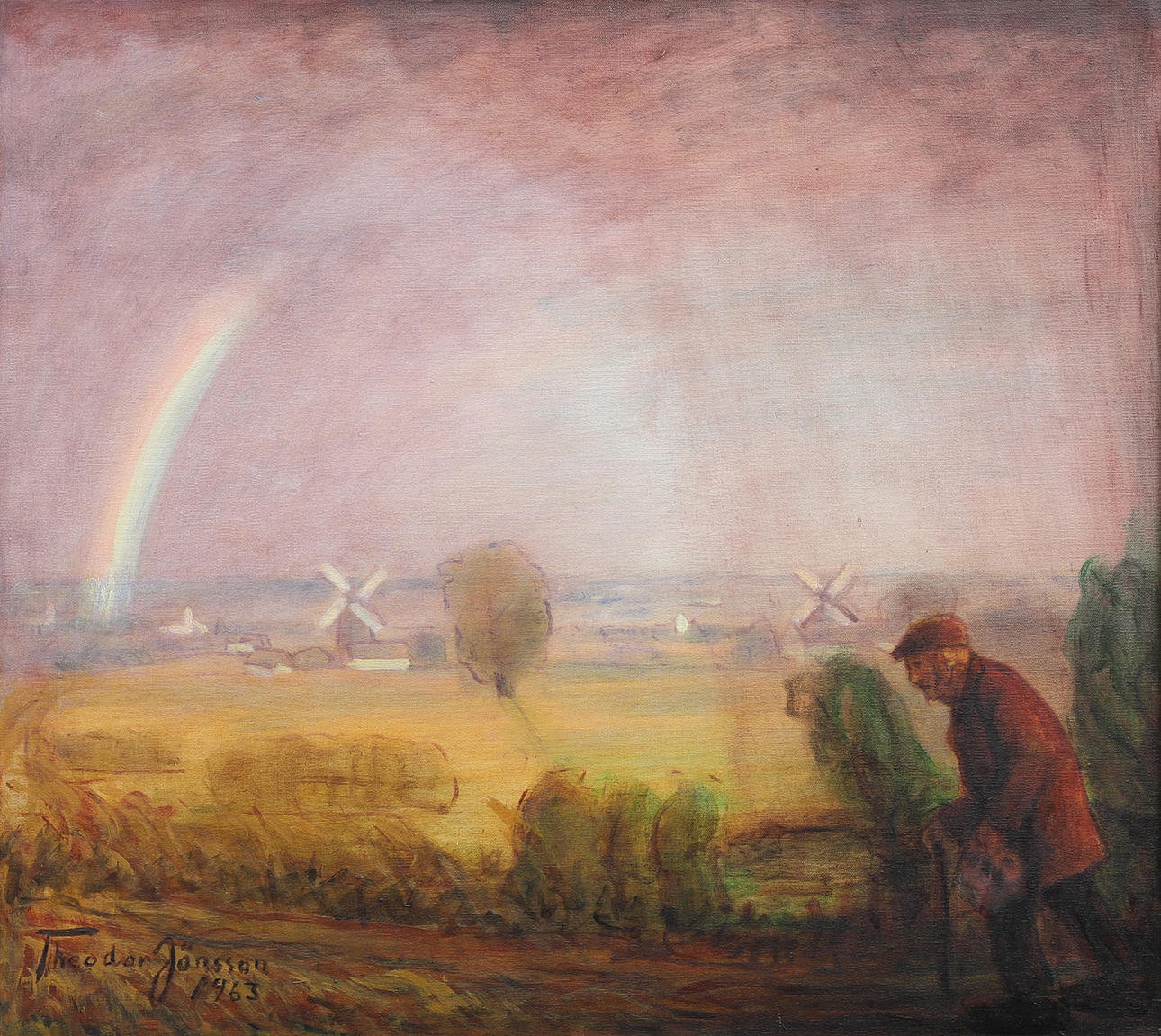 THEODOR JÖNSSON. "DER REGENBOGEN".
