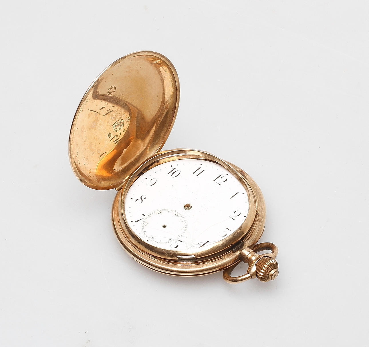 FICKUR, 14 k guld, tidigt 1900-tal.