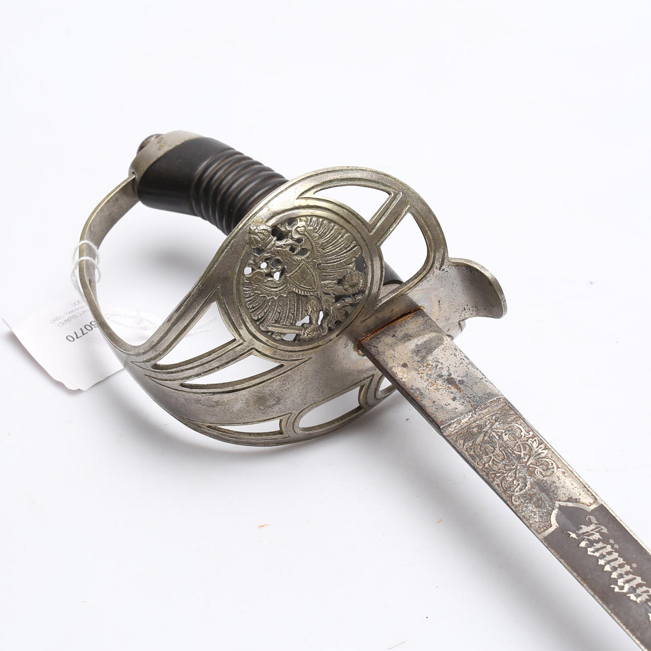 ESPADA ALEMANA, Prusia, 1880-1900.