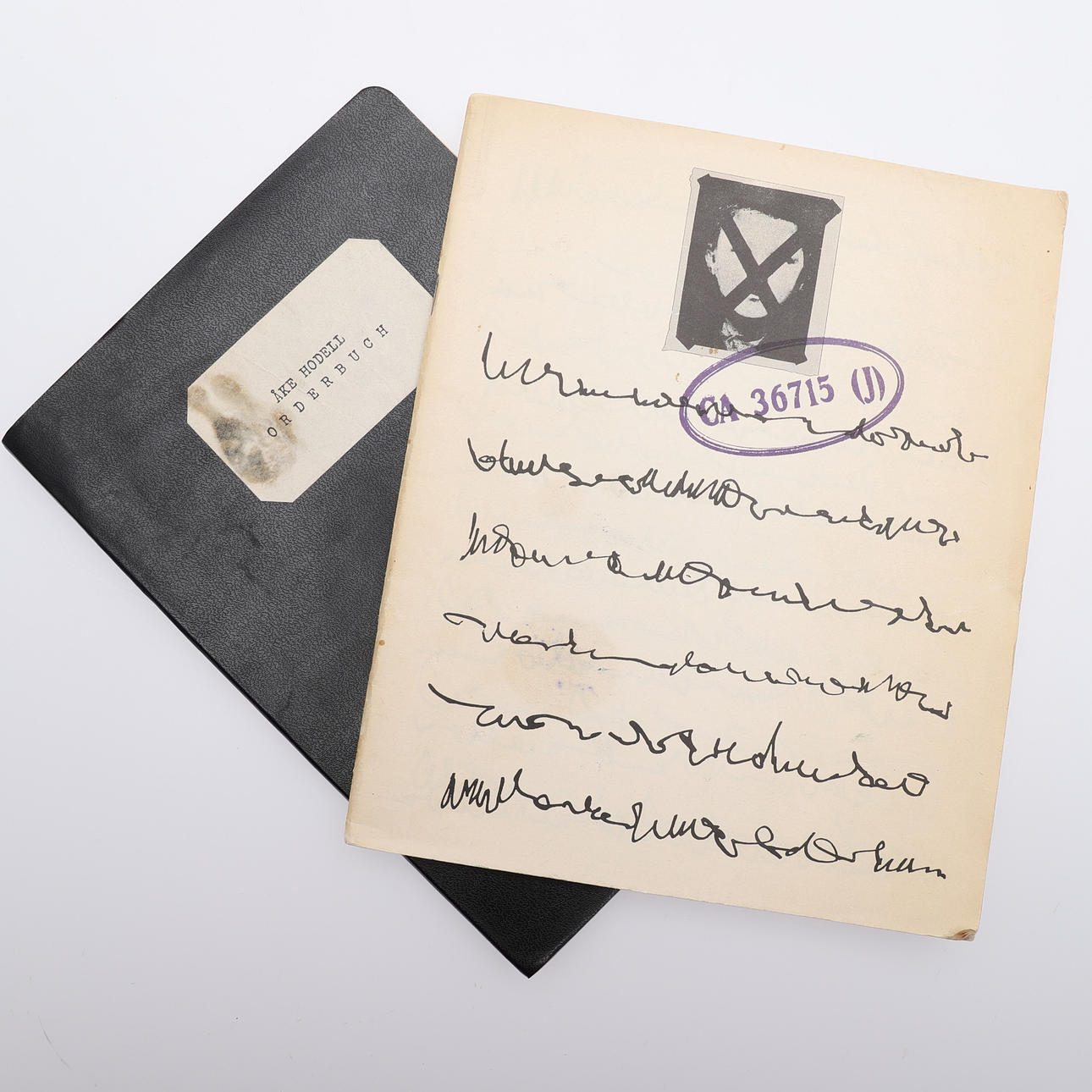 ÅKE HODELLS ORDERBUCH & CA 36715 (J).