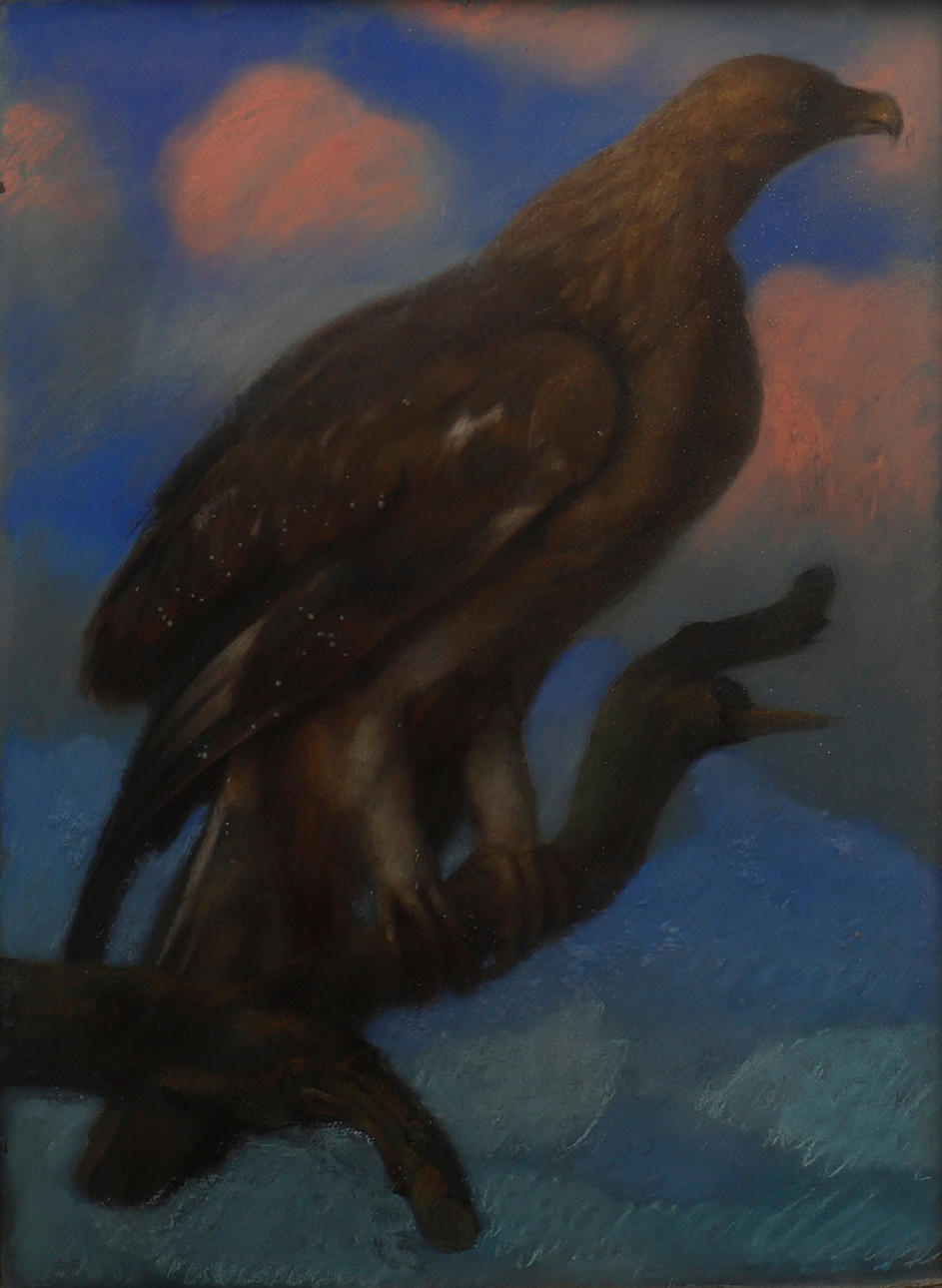 THEODOR JÖNSSON. STUDIE DER ADLER.