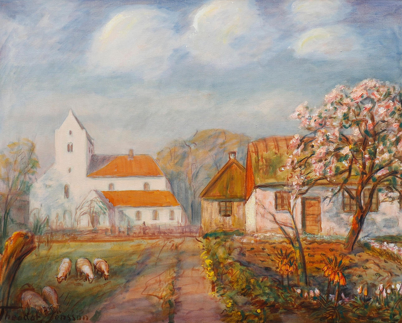 THEODOR JÖNSSON. "DALBY KYRKA".