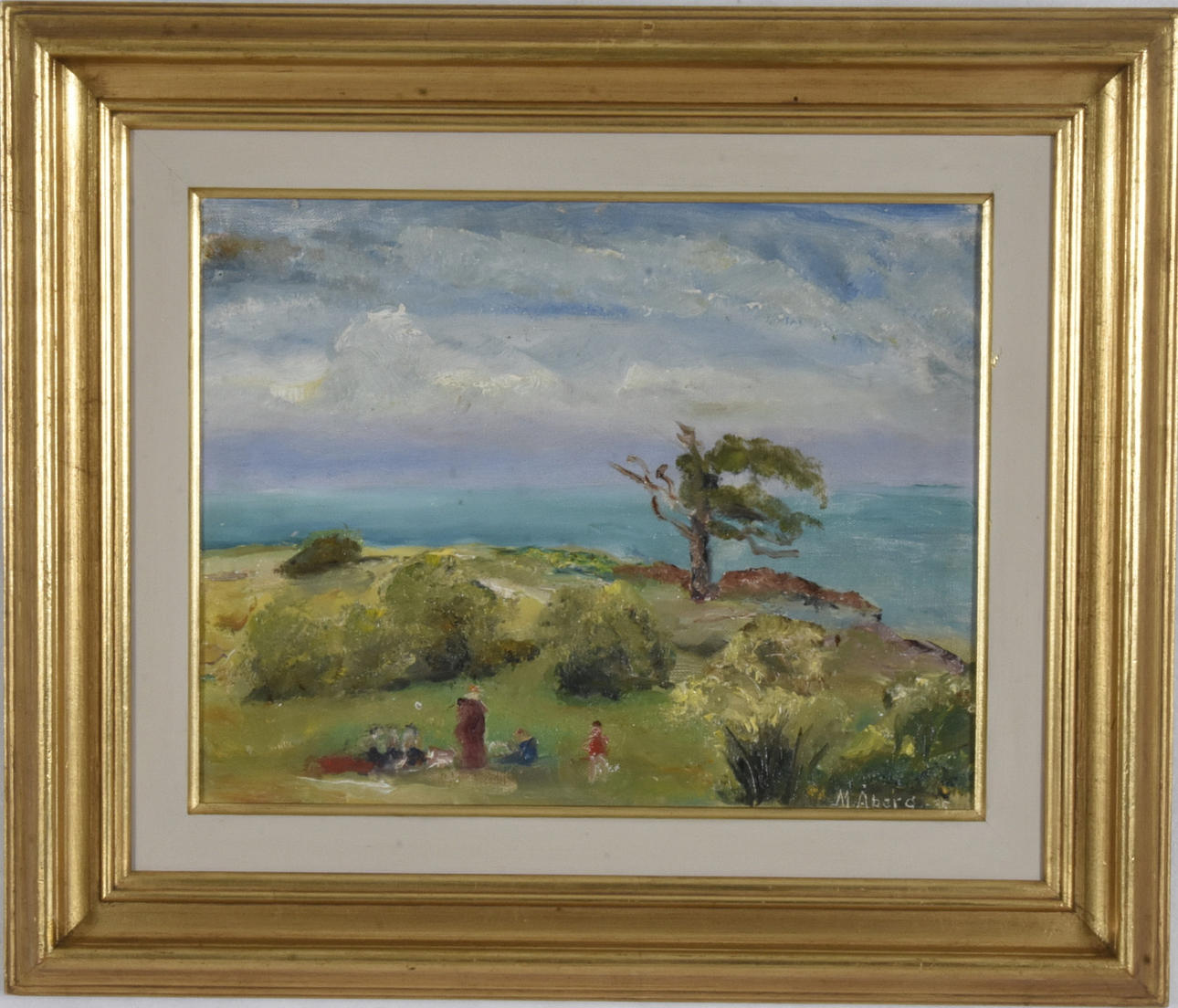 MARTIN ÅBERG. Olja på pannå.