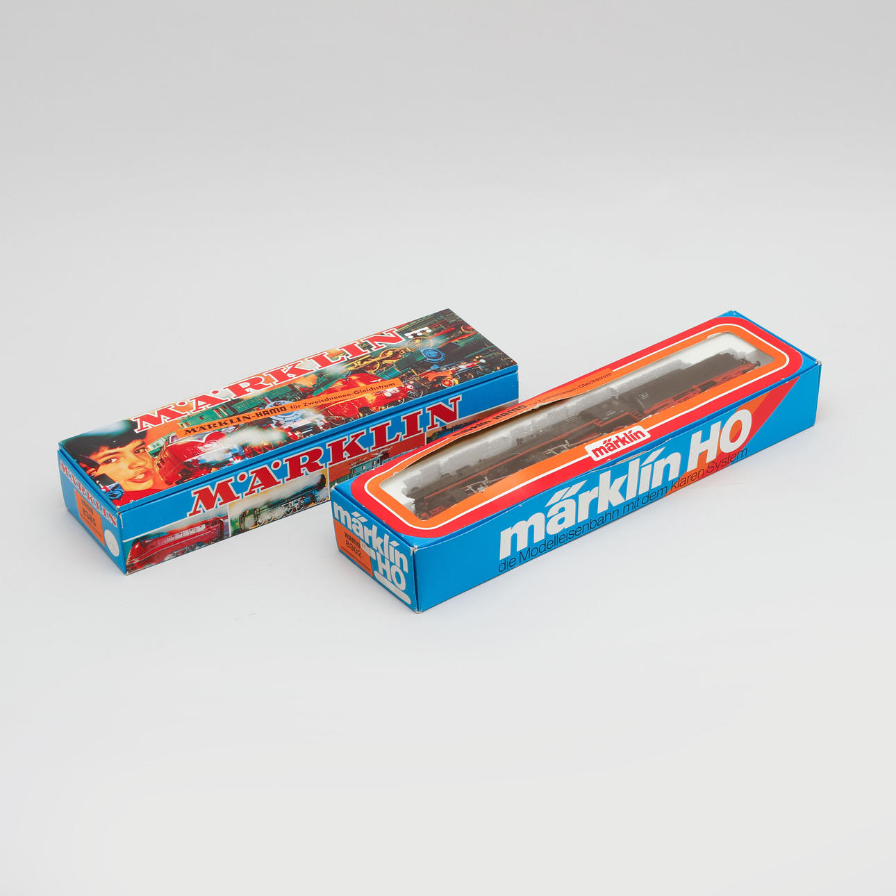 MÄRKLIN, 2 st lok, HO Hamo 8302, Hamo 8385.