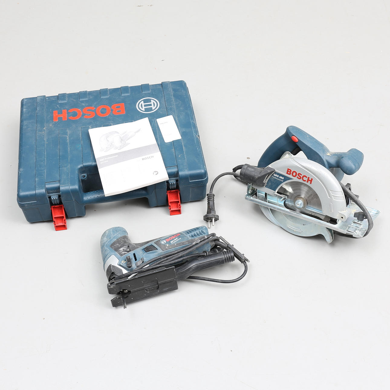 CIRKELSÅG samt STICKSÅG, Bosch Professional.