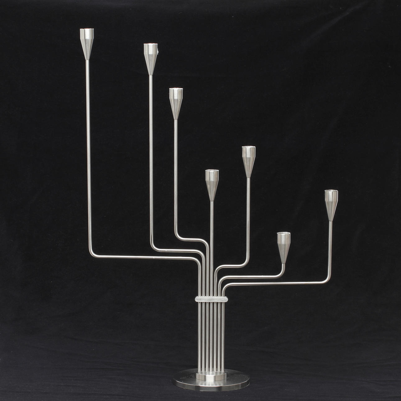 KANDELABER, stål, "Karlavagnen", Piet Hein.