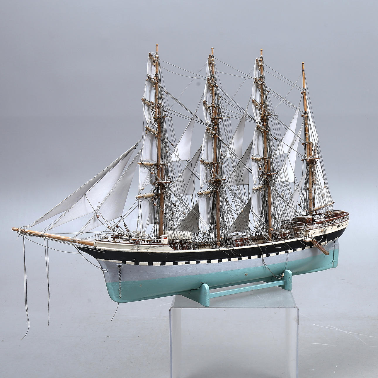 MODELSKIB, træ, 1900-tallet.