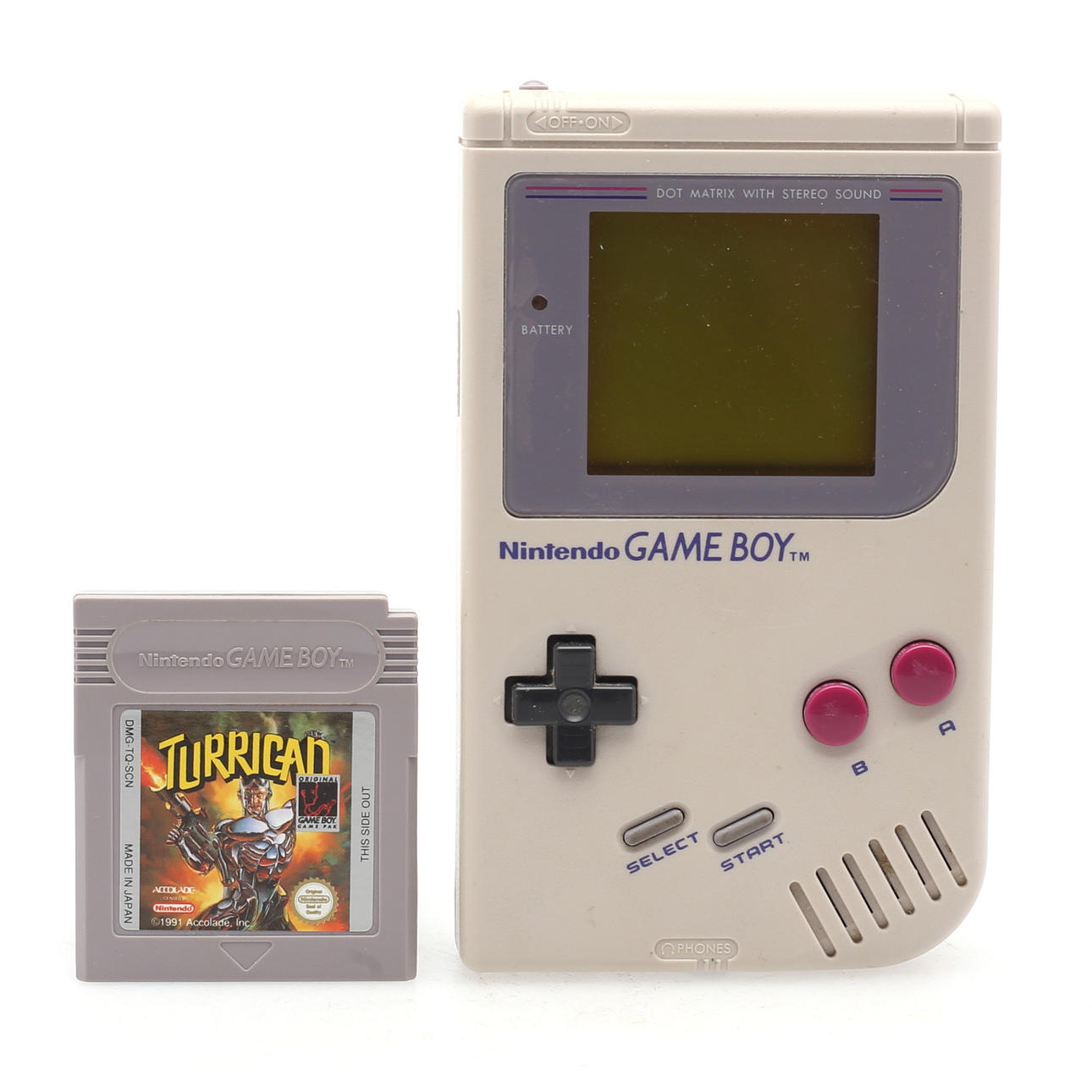 GAMEBOY samt spel, Nintendo, 1989, Japan.
