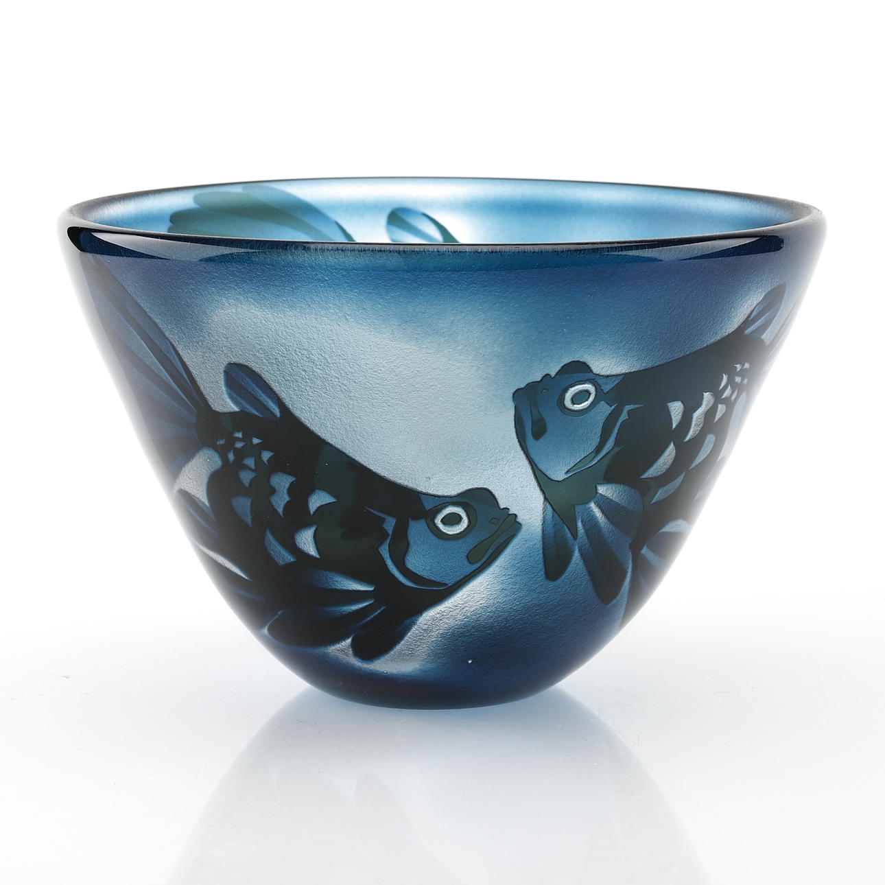 PAUL HOFF. BOWL, glass, Paul Hoff for Kosta Boda. Glass - Other