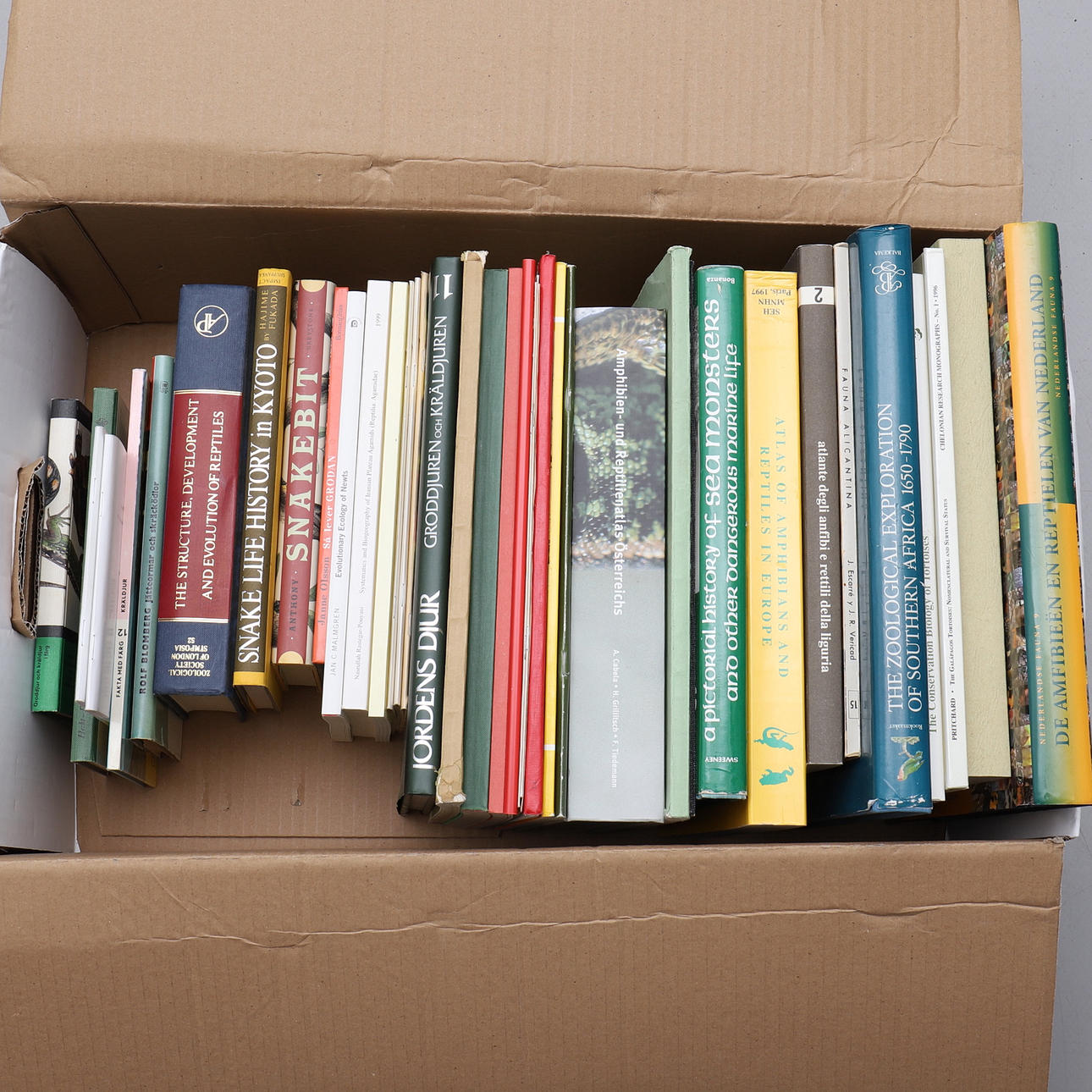 HERPETOLOGY. A Collection OF ABOUT 30 MIXED MOST MODERN BOOKS IN ...