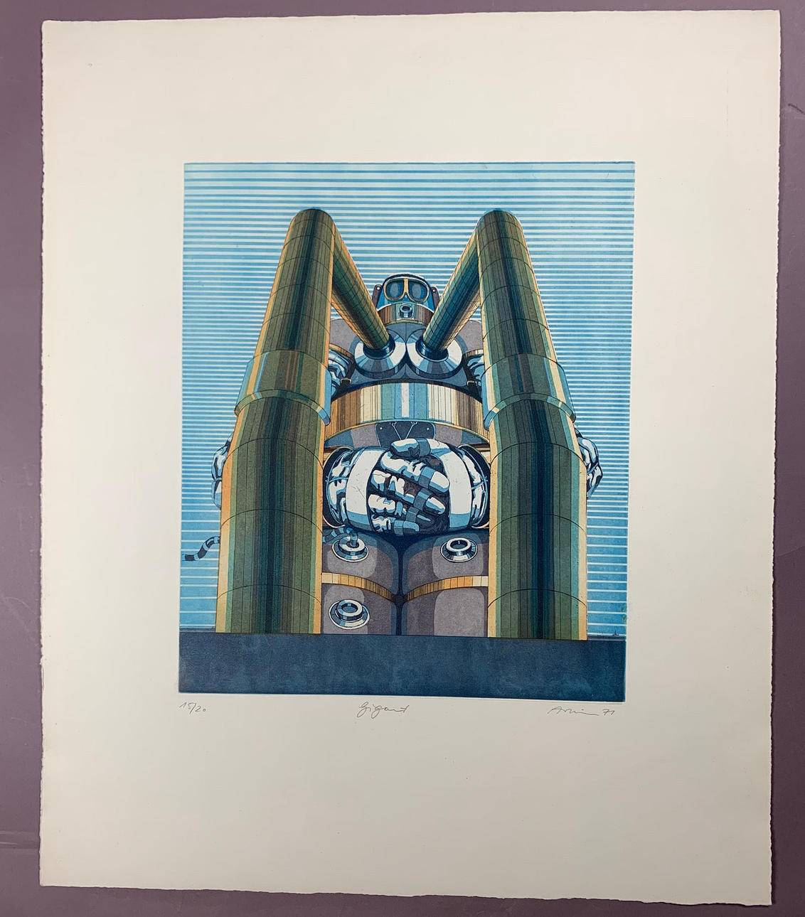 BETTINA VON ARNIM. JÄTTE 1971.