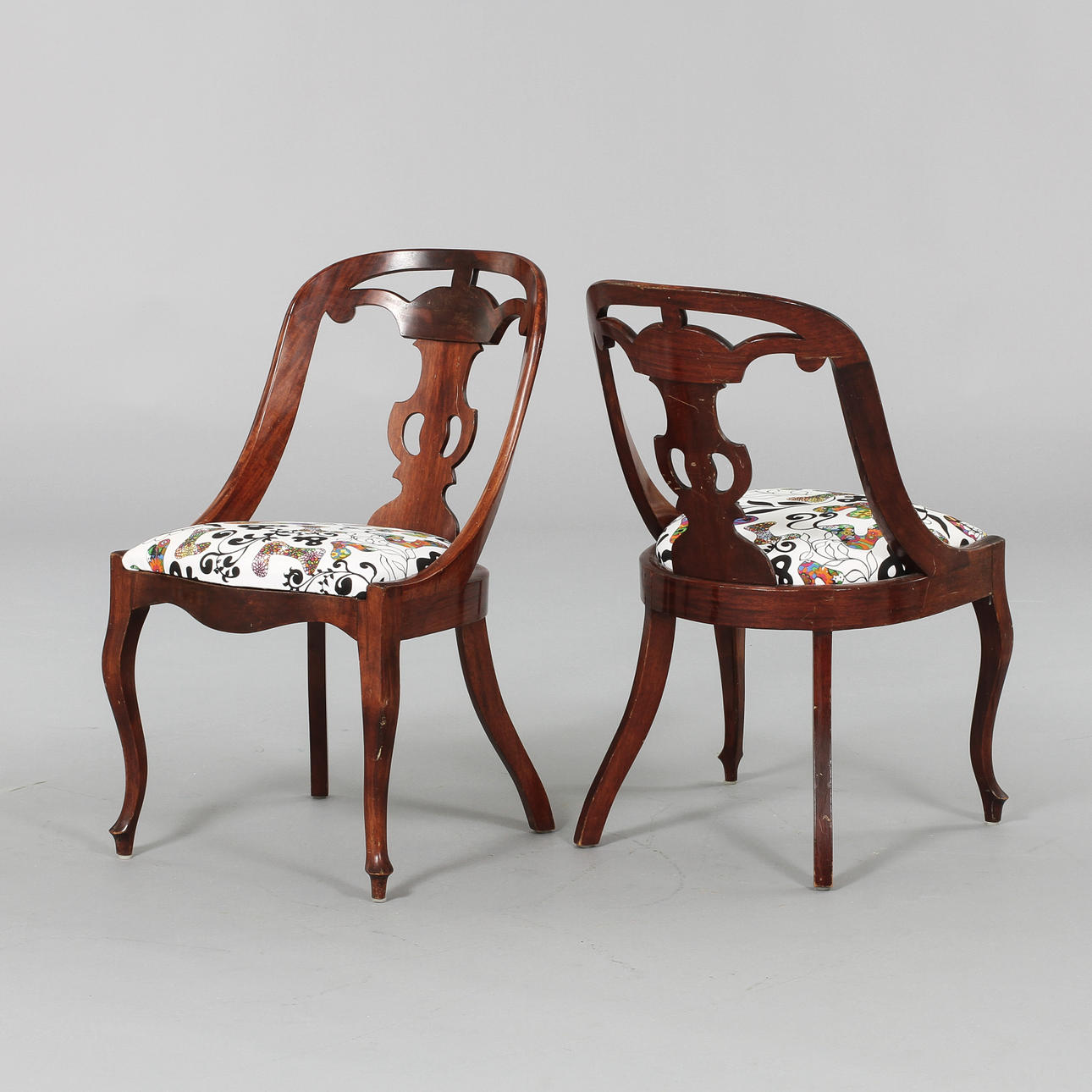 STOLAR, 2 st, Göteborgstolar, 1900-tal.