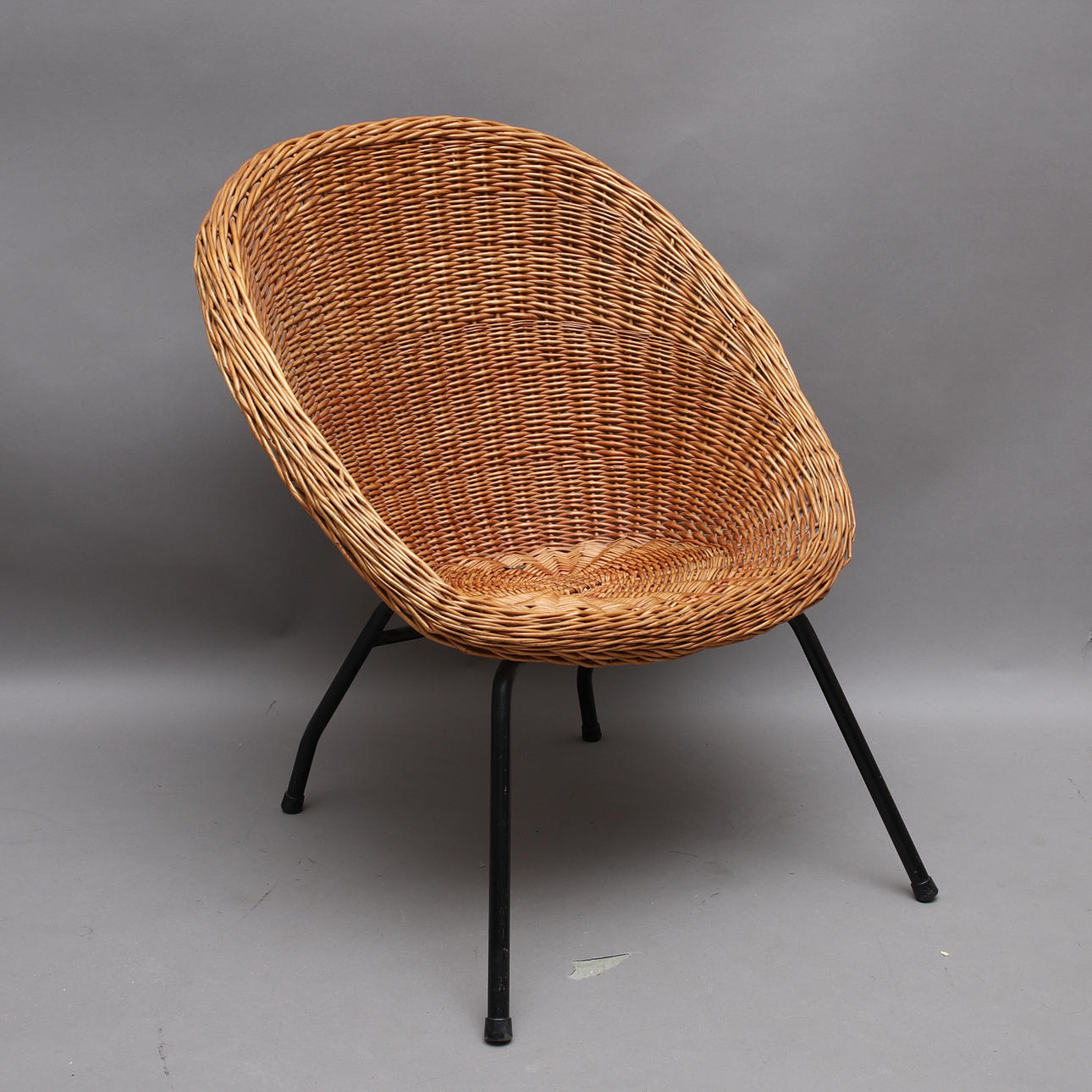 STOL, flettet rattan.