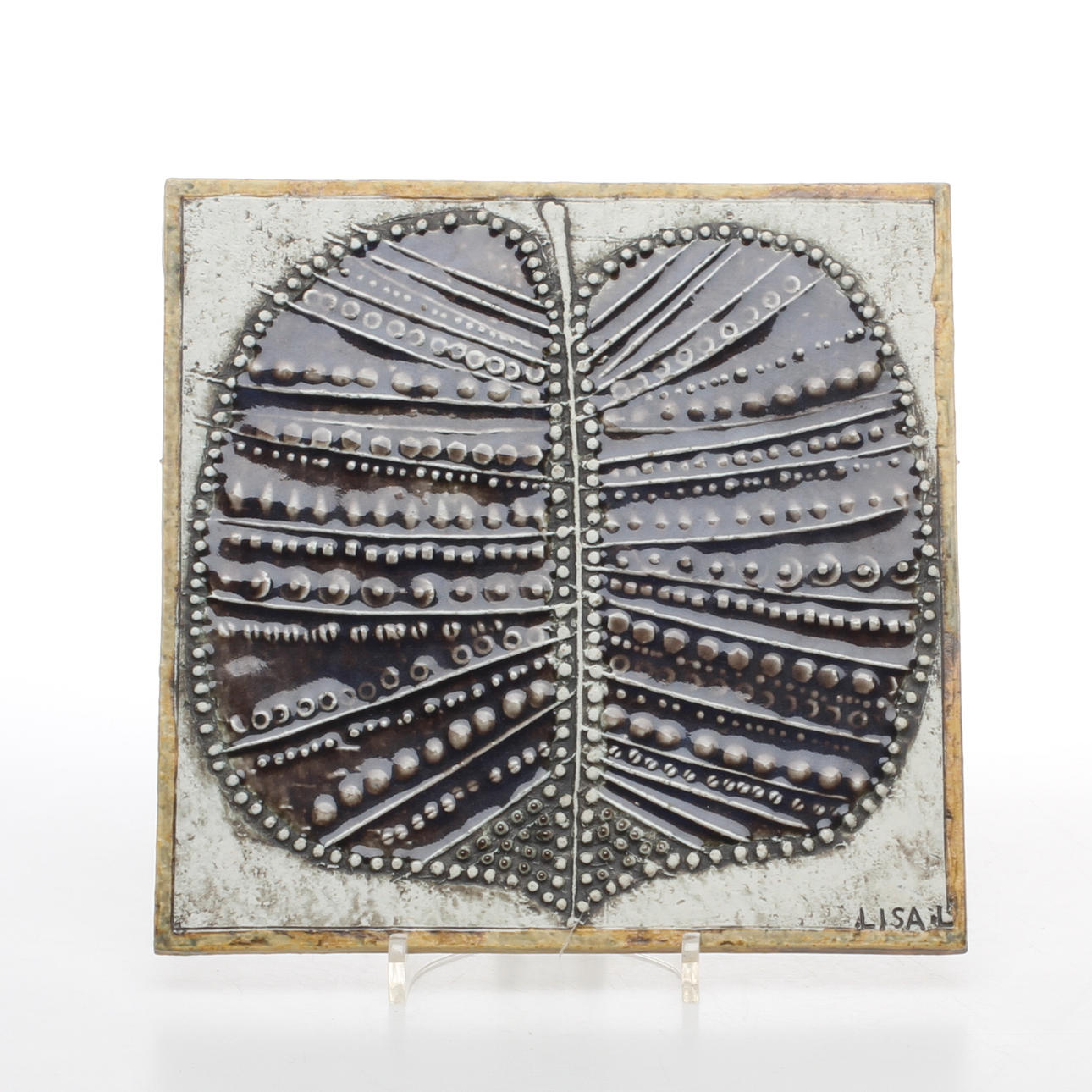 VÄGGPLAKETT, Lisa Larson, Gustavsberg.