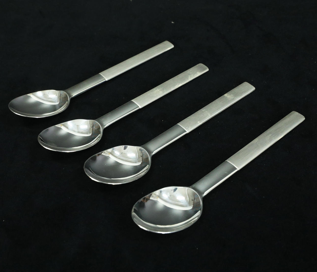 GUNNAR CYRÈN. cubiertos, Nobel Silver, 4 cucharadas, Gense.