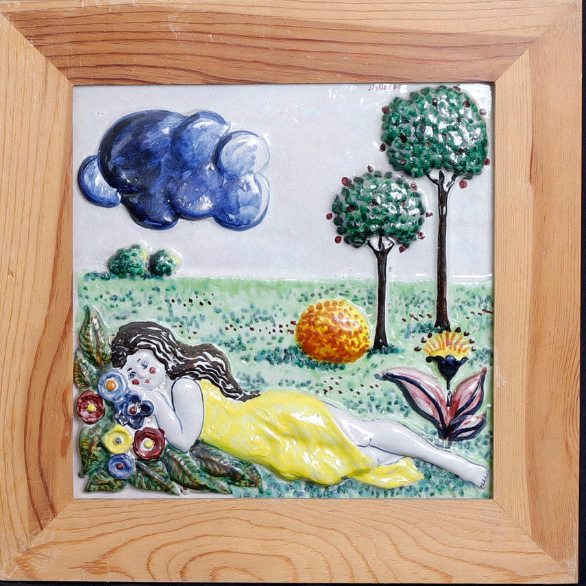 J. PINDADO. Una joven.