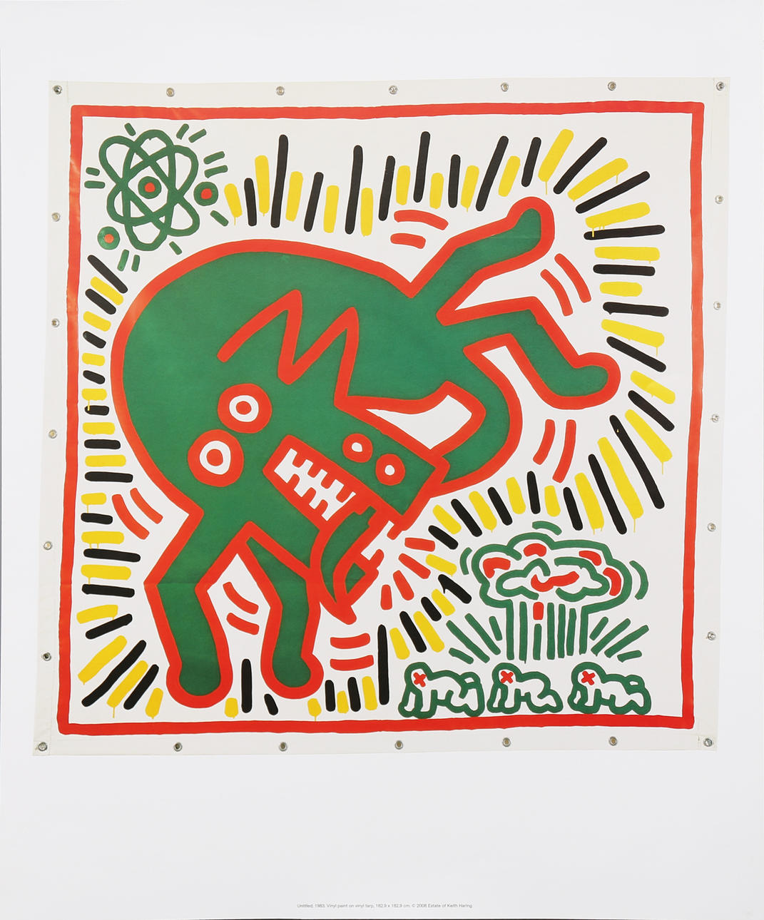 KEITH HARING. EFTER. Utan titel.