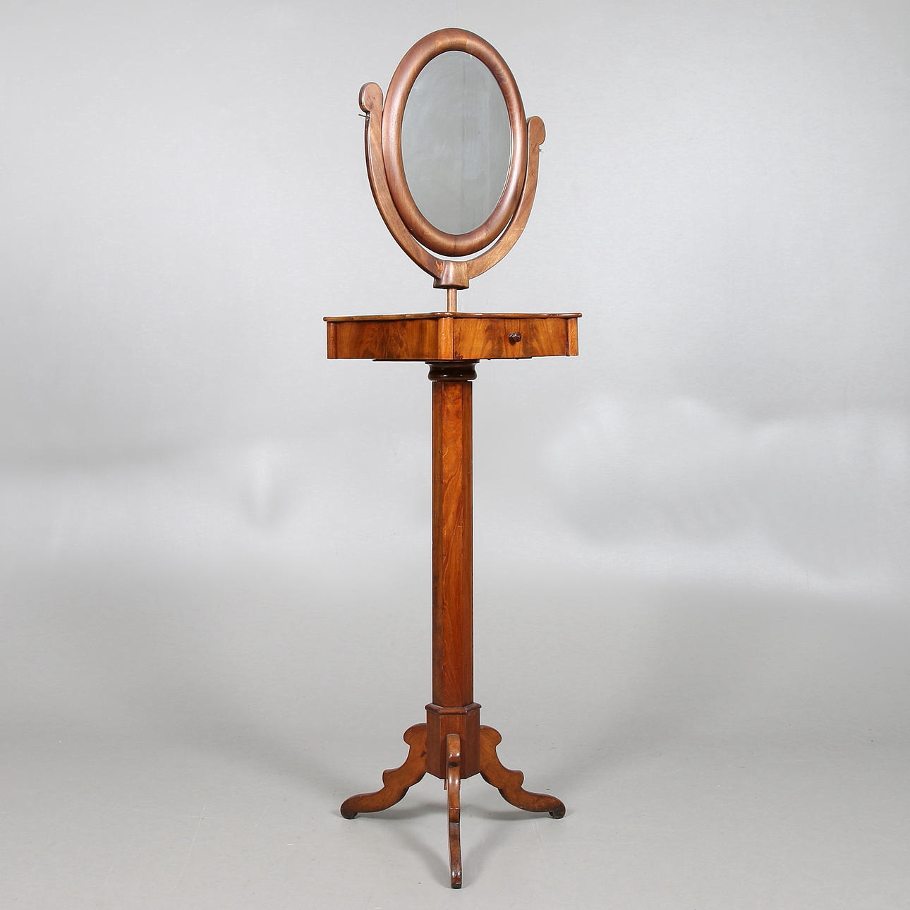 RAKBORD med SPEGEL, nyrokoko 1800-tal.