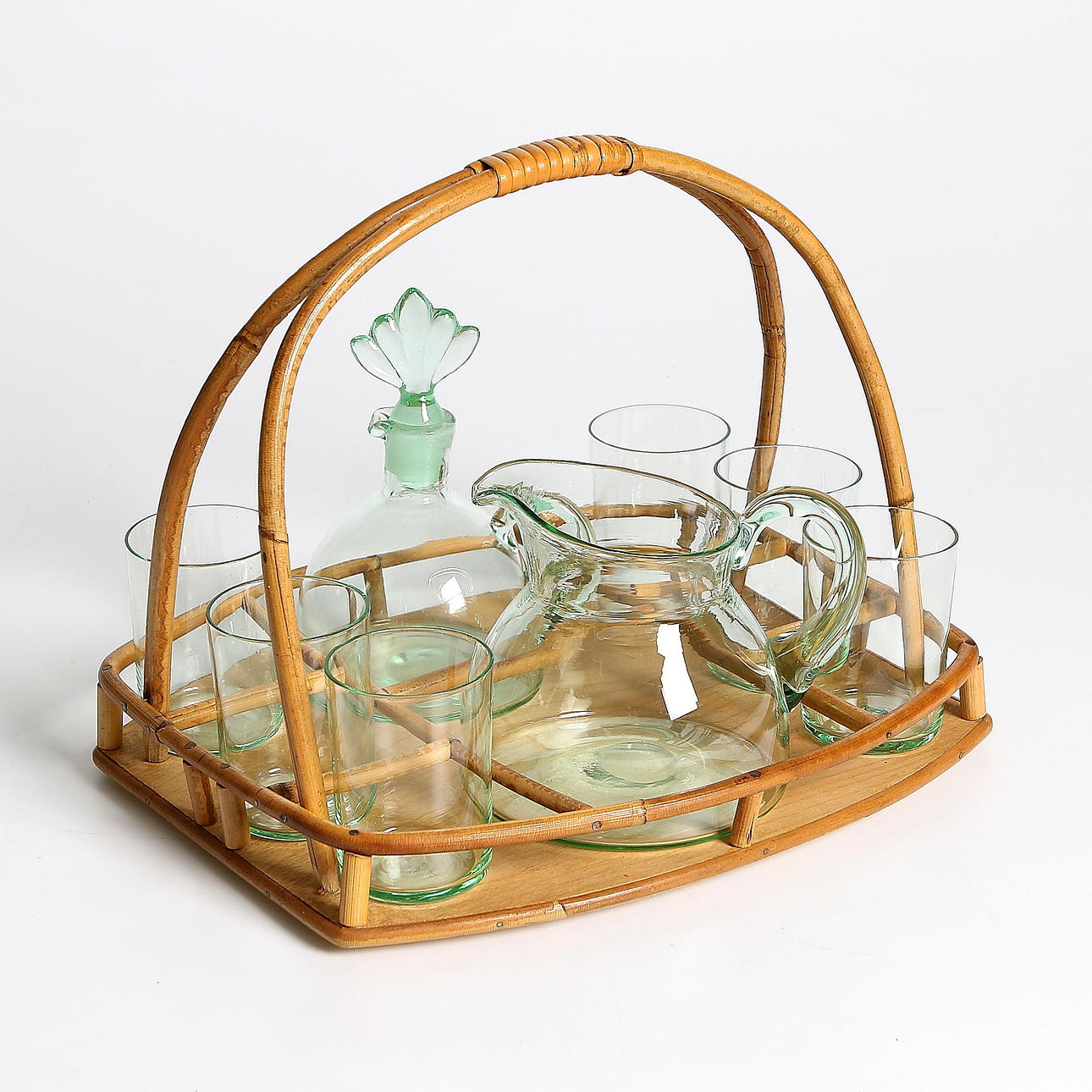 SAFTSERVIS med BRICKA, 9 delar, Johanesfors, 1920/30-tal.