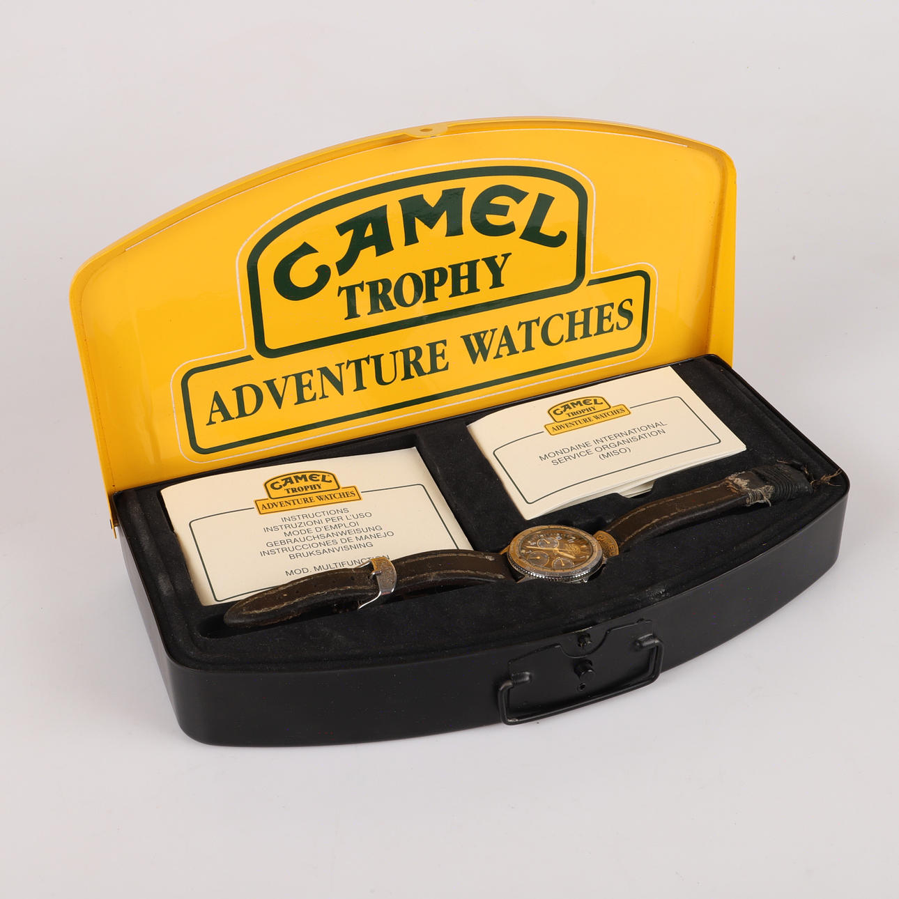 RELOJ, Camel Trophy, acero.