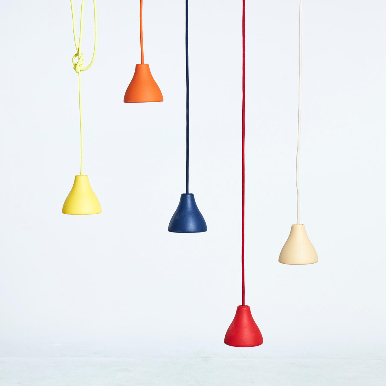 CLAESSON KOIVISTO RUNE. CEILING LAMP "Bell w131" for Wästberg, 5 pcs, Sandcast recycled aluminum.