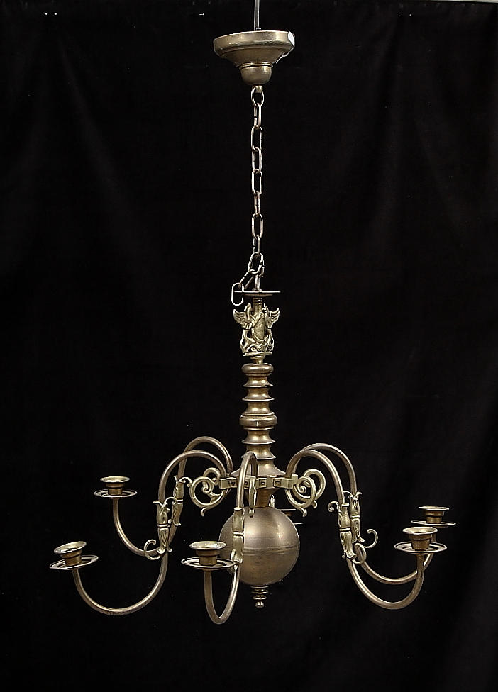 TAKKRONA, plåt, barockstil, dekor med gripar, 1900 tal.