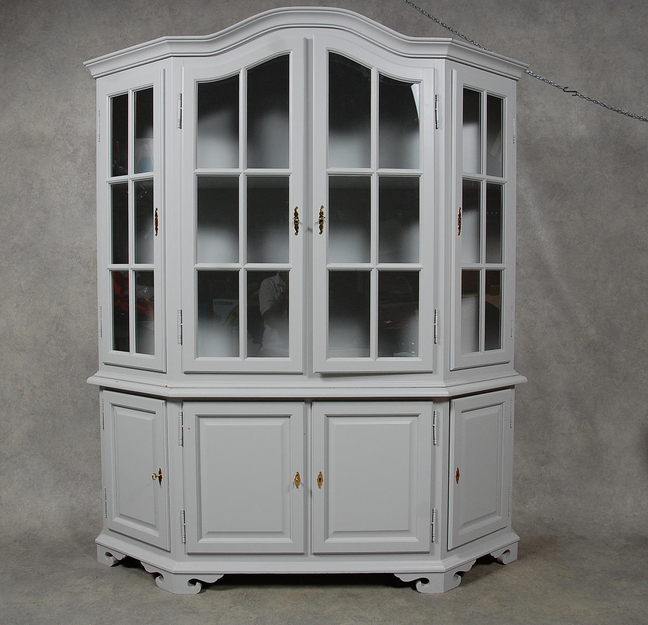 VITRINSKÅP, rokokostil.