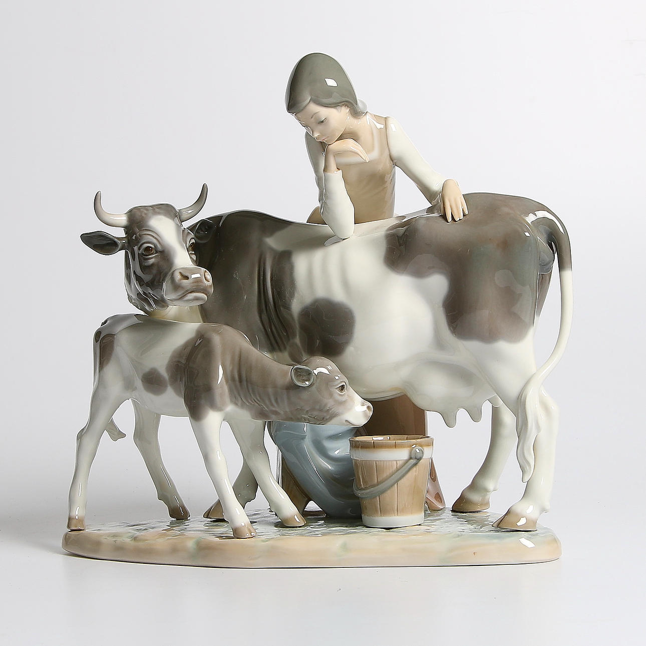 FIGURIN, porslin, lladro, Spanien. 1900-tal.