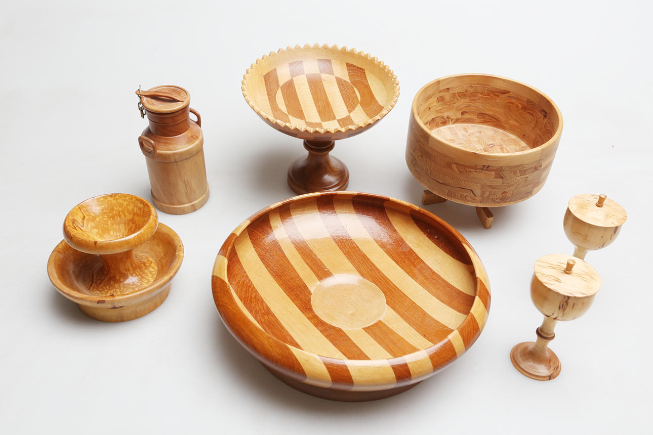 TRÆHÅNDværk, 7 dele, 1980'erne/90'erne.