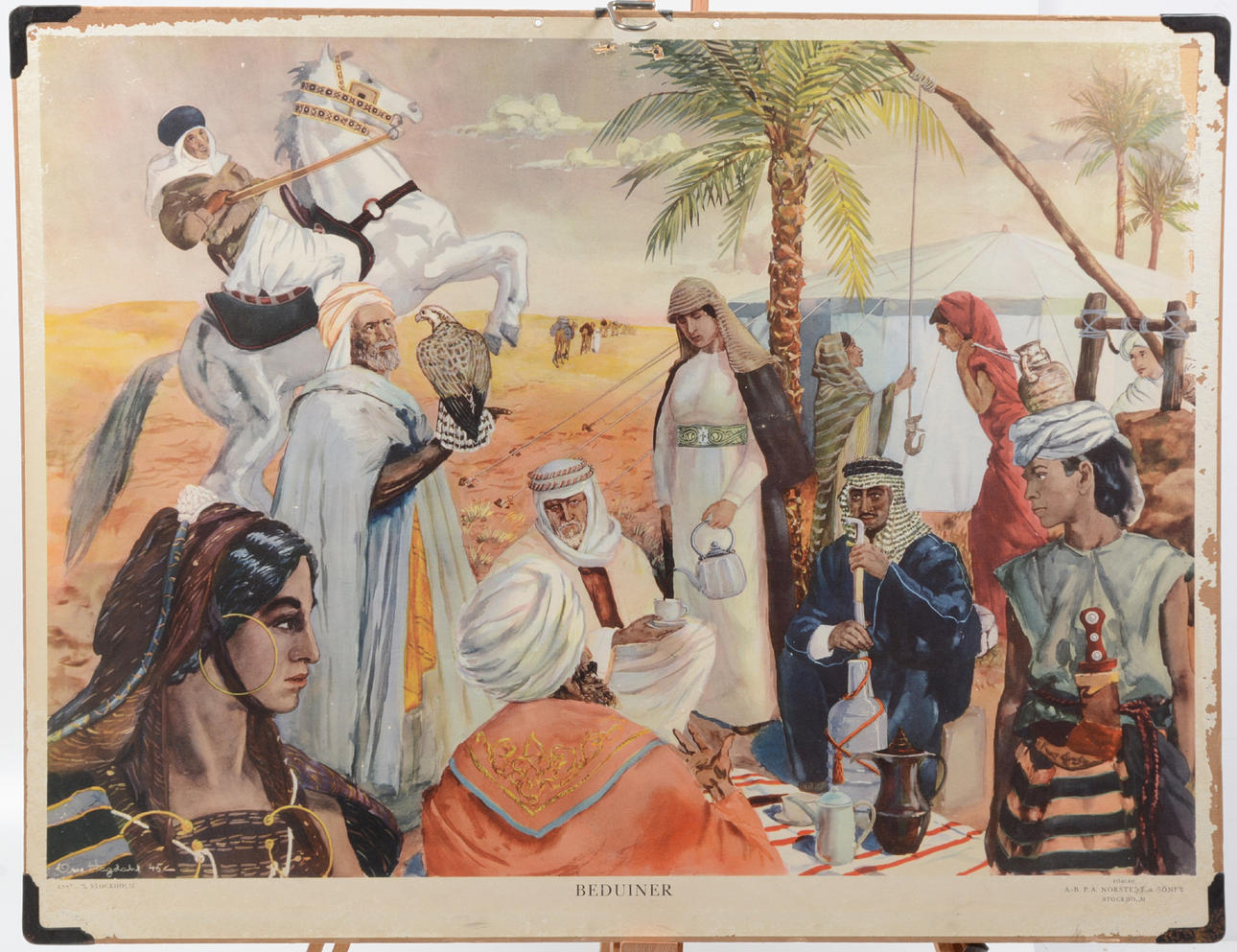 HAGDAHL, OLLE. Koulujuliste - beduiinit.