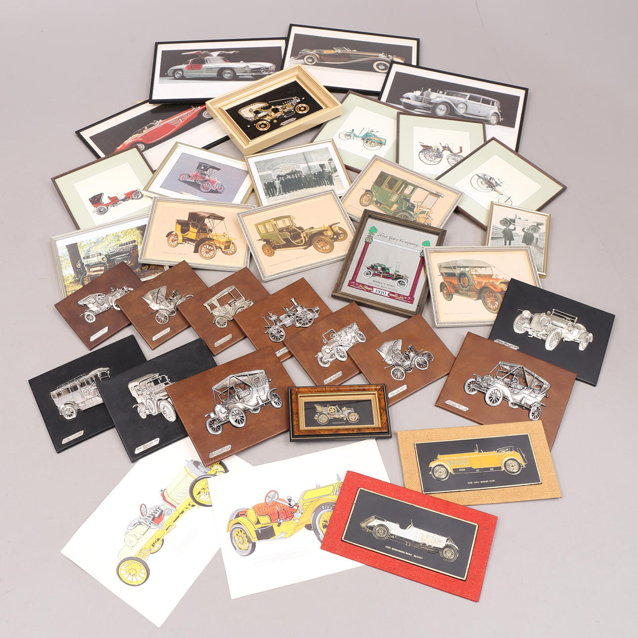 BILTAVLOR, parti, tryck mm.